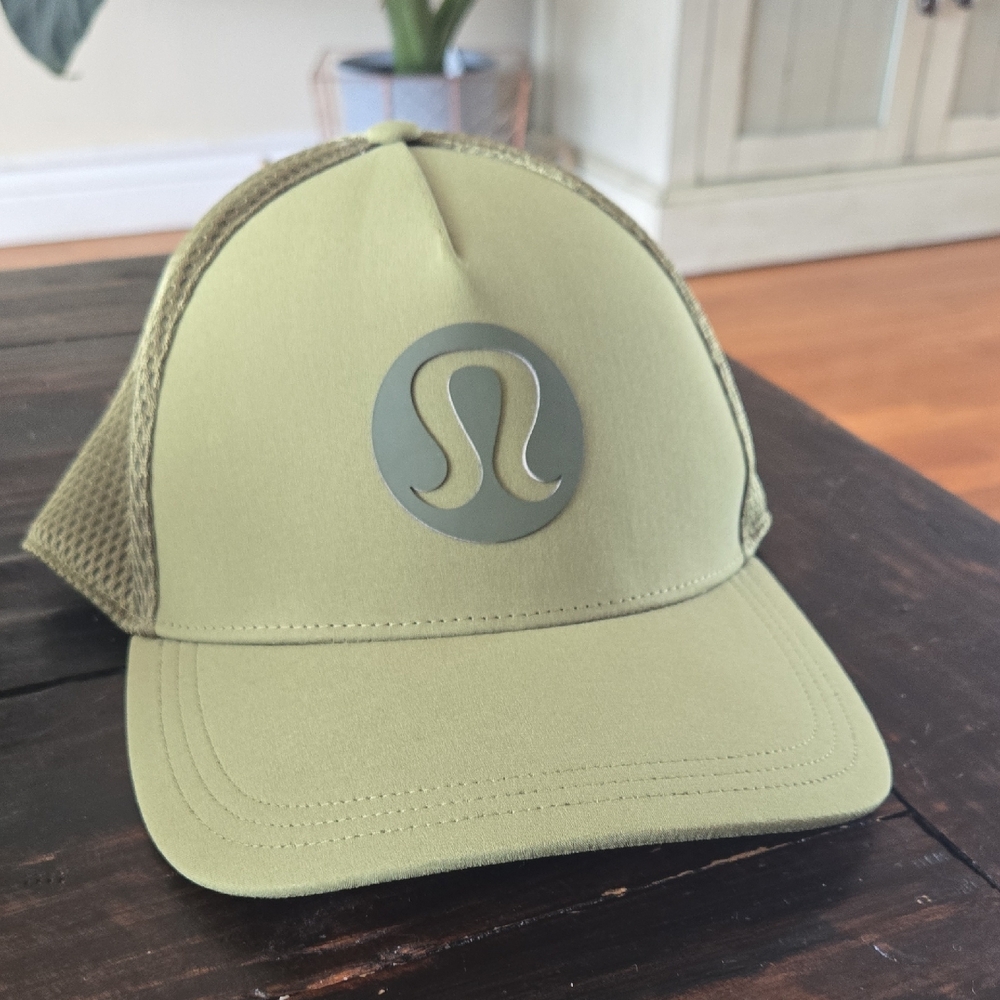 Lululemon Olive Green Trucker Hat